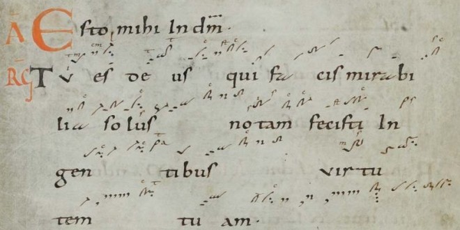 Notazione sangallese e notazione metense. Curiosando nel gregoriano