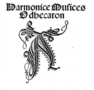 harmonicae musicae odhecaton